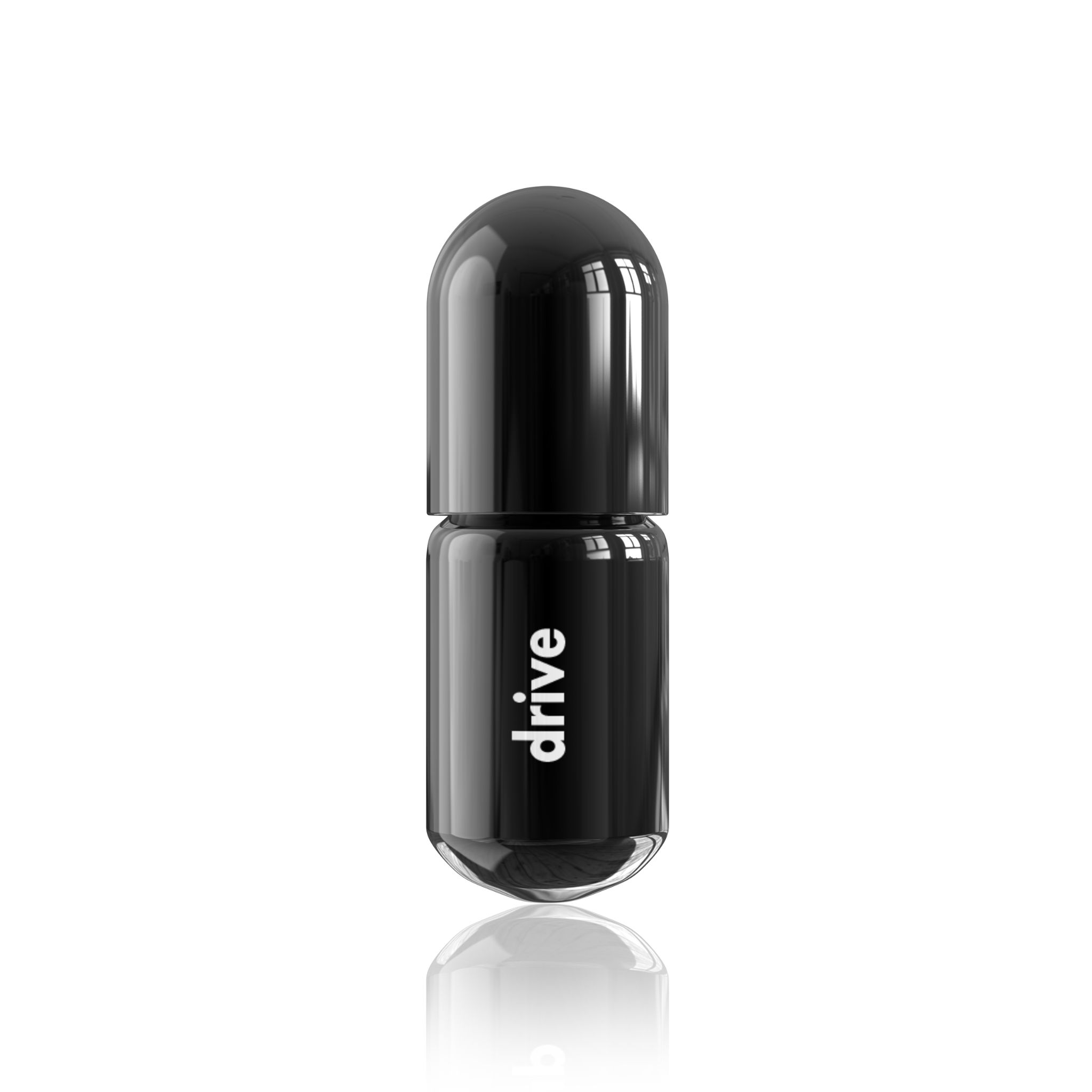 Drive Moodzee Roller Ball with woodsy and exotic essential oil blend in a sleek roller bottle, perfect for on-the-go use.